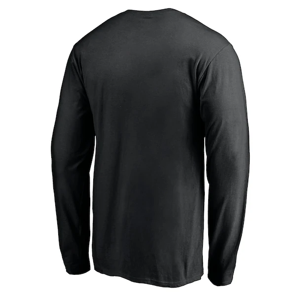 Men's Black San Francisco 49ers Team Lockup Long Sleeve T-Shirt