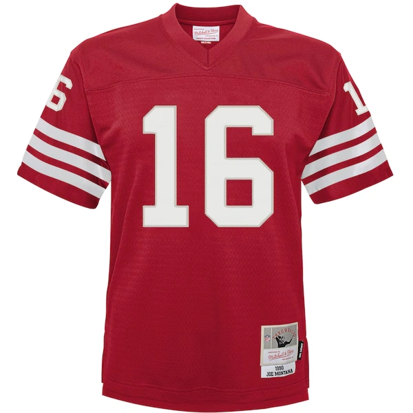 Toddler Mitchell & Ness Joe Montana Scarlet San Francisco 49ers 1990 Retired Legacy Jersey 3 Toddler Mitchell & Ness Joe Montana Scarlet San Francisco 49ers 1990 Retired Legacy Jersey
