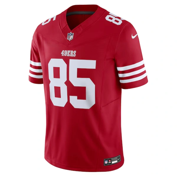 Men's Nike George Kittle Scarlet San Francisco 49ers Vapor F.U.S.E. Limited Jersey