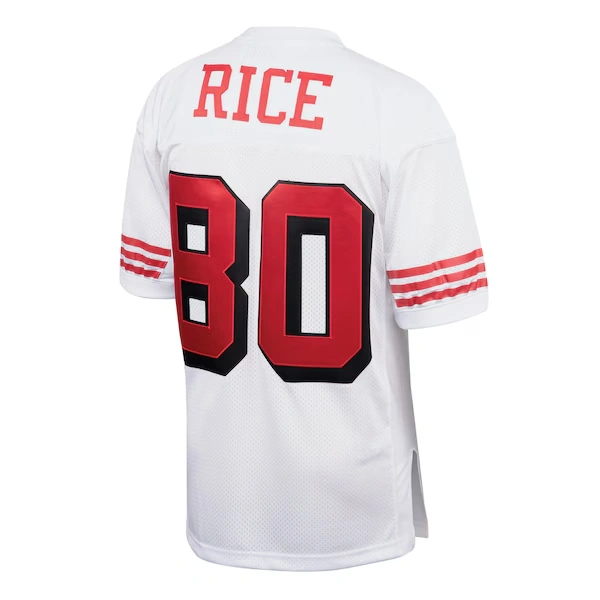 Men's Mitchell & Ness Jerry Rice White San Francisco 49ers 1994 Authentic Throwback Retired Player Jersey