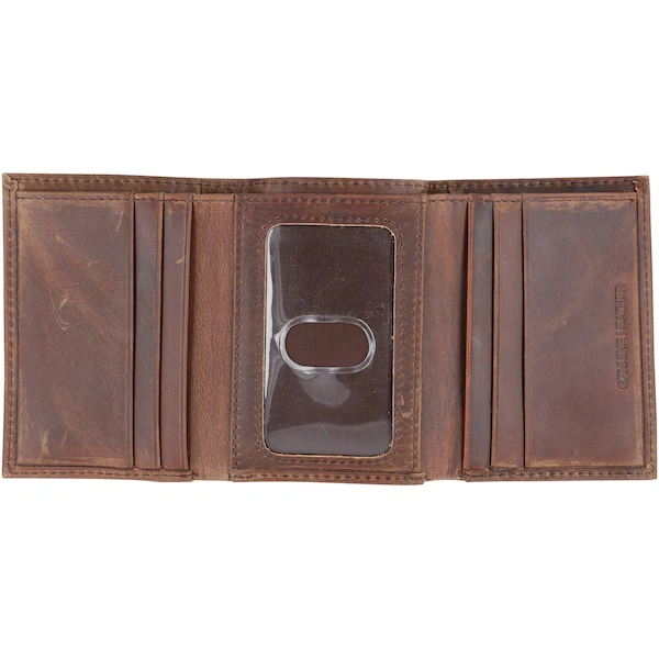 San Francisco 49ers Leather Team Tri-Fold Wallet 3 San Francisco 49ers Leather Team Tri-Fold Wallet