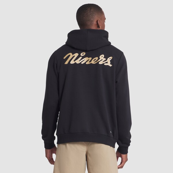 Men's Nike Black San Francisco 49ers 2025 Rivalries Collection Standard Issue Sideline Dri-FIT Hoodie