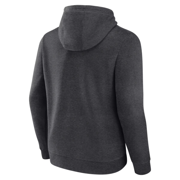 Men's Heather Charcoal San Francisco 49ers 2025 NFL Playoffs Ready Hoodie 4 Men's Heather Charcoal San Francisco 49ers 2025 NFL Playoffs Ready Hoodie