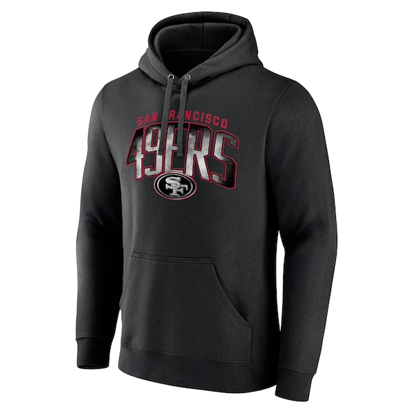 Men's Black San Francisco 49ers Smoke Arch Pullover Hoodie