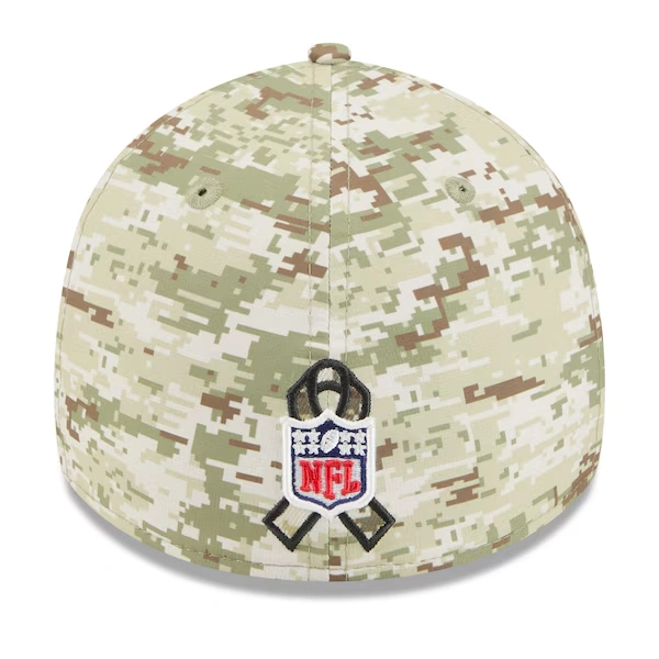 Men's New Era  Camo San Francisco 49ers 2025 Salute to Service 39THIRTY Flex Hat