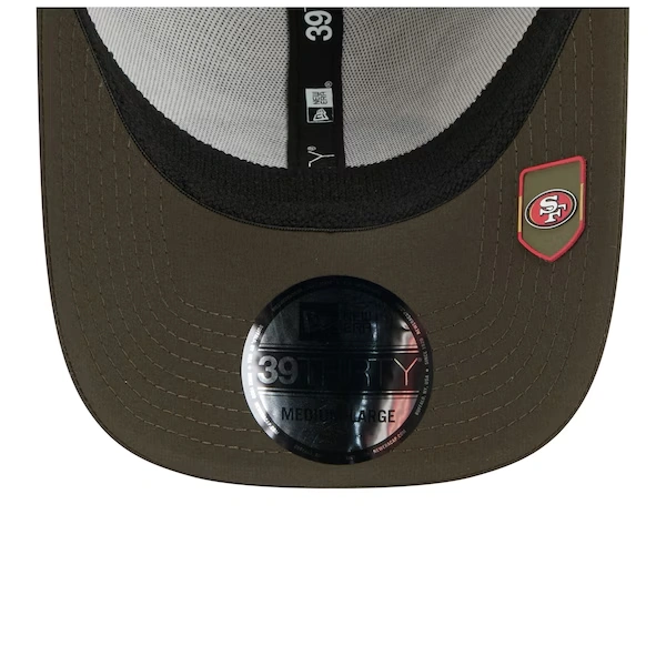 Men's New Era  Camo San Francisco 49ers 2025 Salute to Service 39THIRTY Flex Hat