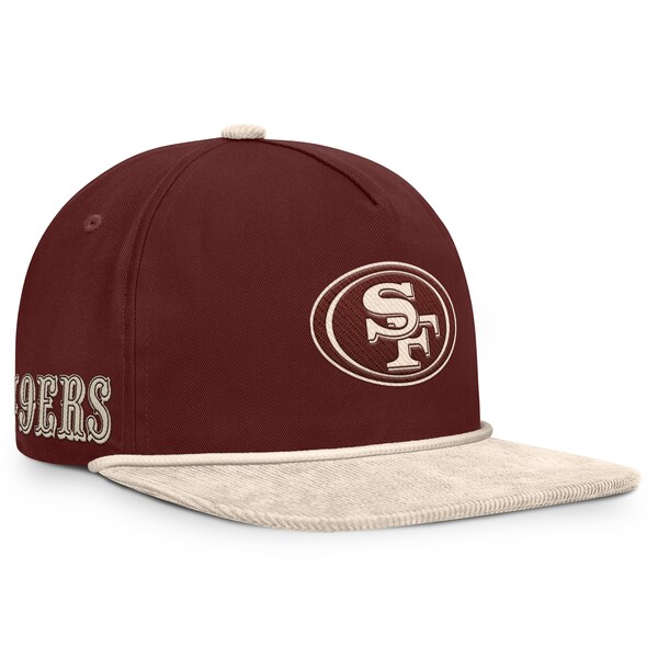 Men's Fanatics Brown San Francisco 49ers NFL Reminisce Golfer Adjustable Hat