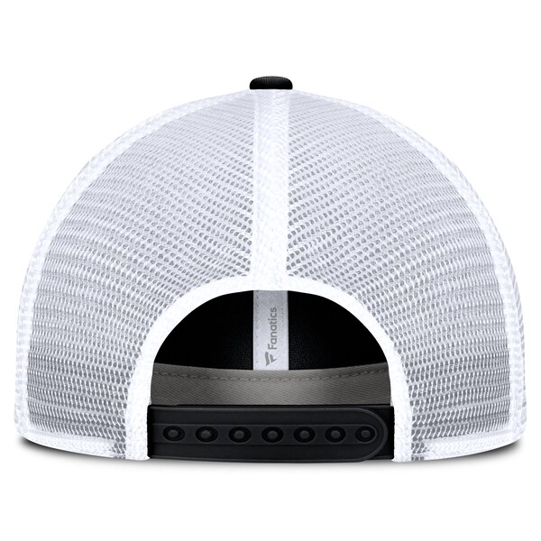 Men's Fanatics Black/White San Francisco 49ers Trucker Adjustable Hat