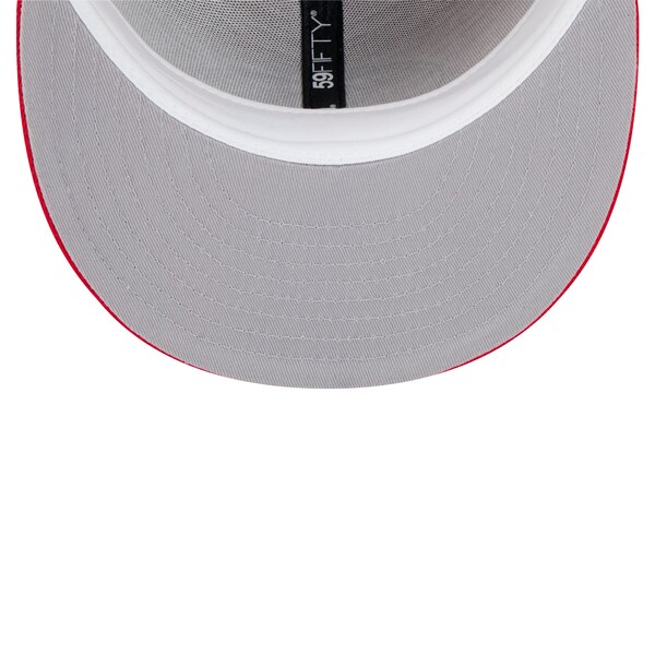 Men's New Era Tan San Francisco 49ers   Logo Main 59FIFTY Fitted Hat