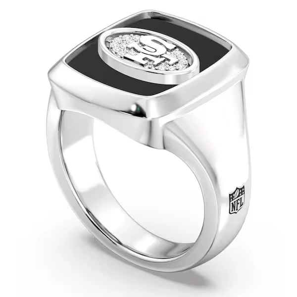 True Fan San Francisco 49ers True Fans Diamond Ring