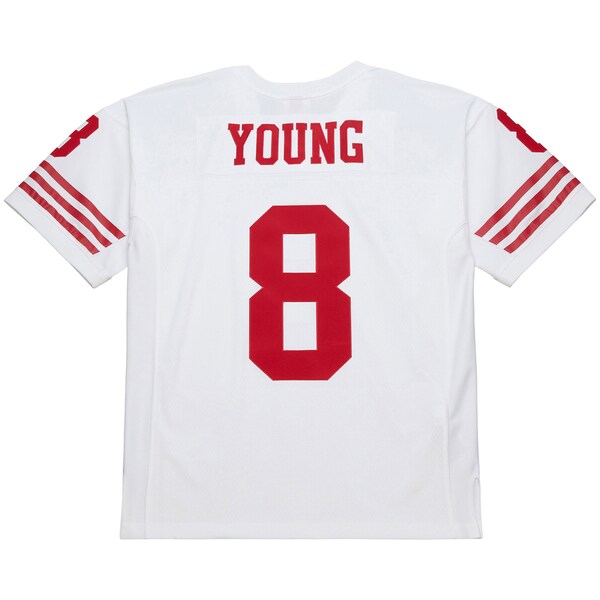 Men's Mitchell & Ness Steve Young White San Francisco 49ers 1994 Legacy Replica Jersey