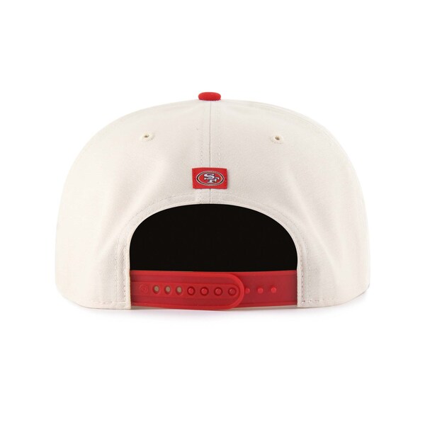 Men's '47  Natural San Francisco 49ers Payson Captain Adjustable Hat