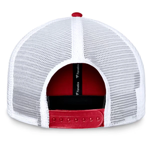 Men's Fanatics Scarlet San Francisco 49ers Timeout Trucker Adjustable Hat