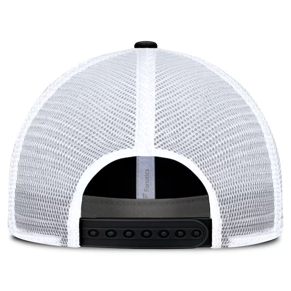 Men's Fanatics Black/White San Francisco 49ers Basic Vintage Trucker Adjustable Hat