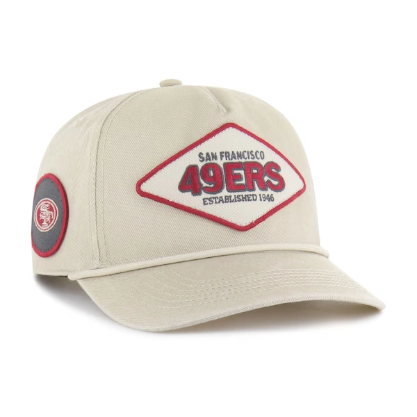 Men's '47 Khaki San Francisco 49ers Cairn Hitch Adjustable Hat