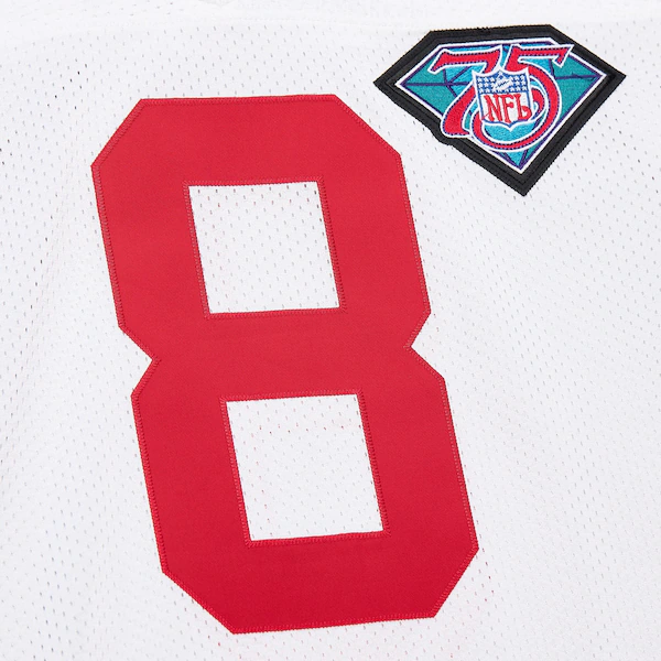 Men's Mitchell & Ness Steve Young White San Francisco 49ers 1994 Authentic Throwback Retired Player Jersey