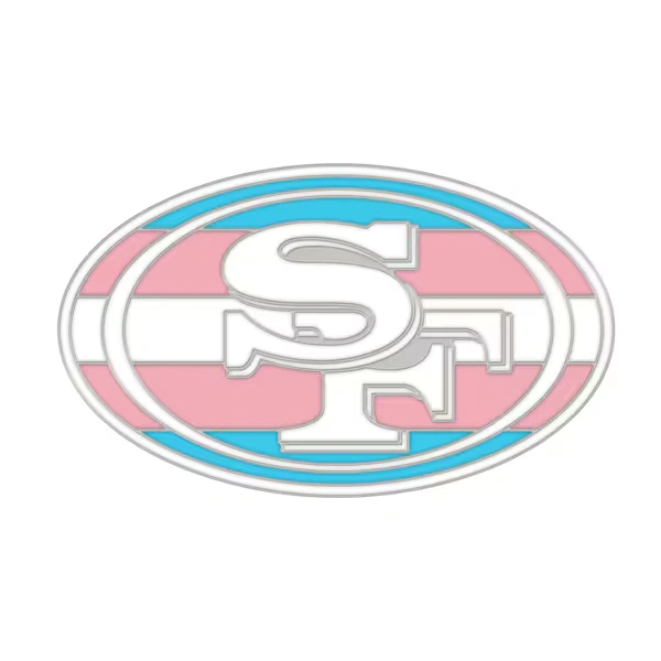 WinCraft San Francisco 49ers Transgender Collector Pin