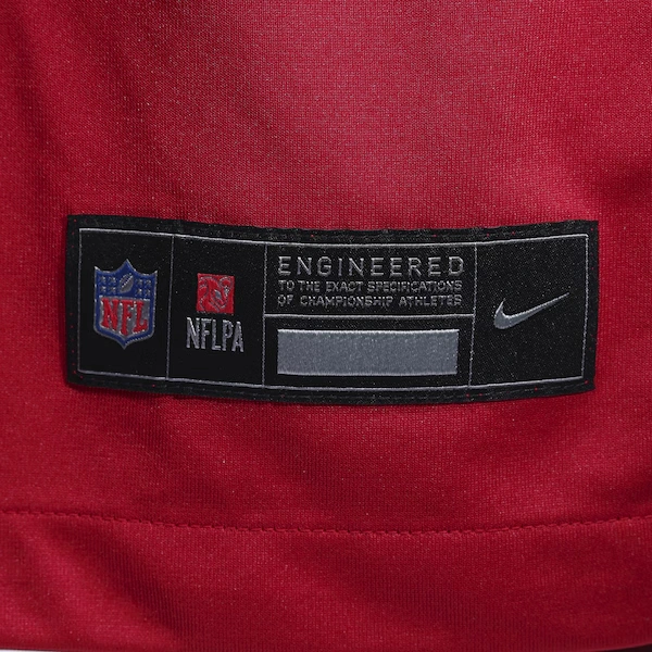 Men's Nike Ricky Pearsall  Scarlet San Francisco 49ers Team Game Jersey