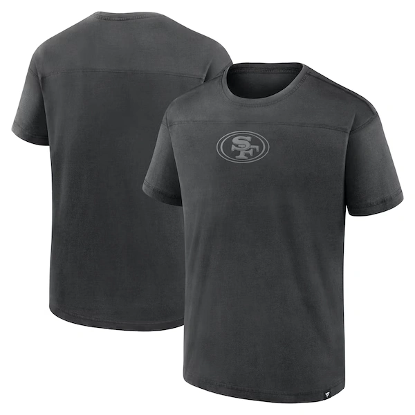 Men's Fanatics Black San Francisco 49ers Mini Tonal T-Shirt